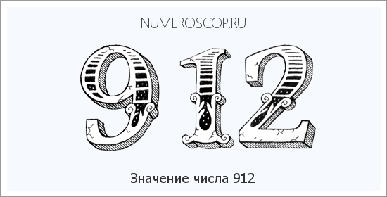 Расшифровка значения числа 0912 по цифрам в нумерологии