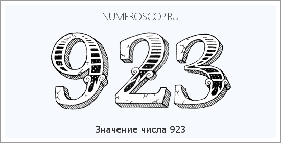 Расшифровка значения числа 0923 по цифрам в нумерологии