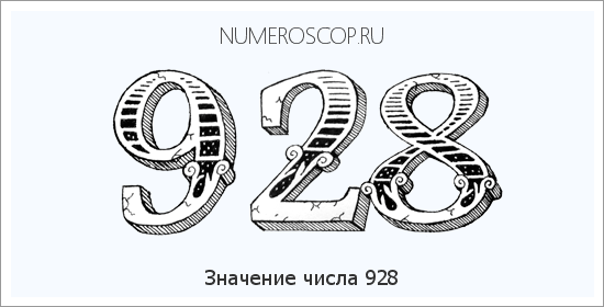 Расшифровка значения числа 0928 по цифрам в нумерологии