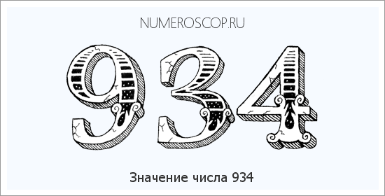 Расшифровка значения числа 0934 по цифрам в нумерологии