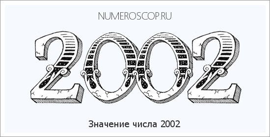 Расшифровка значения числа 2002 по цифрам в нумерологии