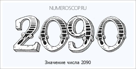 Расшифровка значения числа 2090 по цифрам в нумерологии