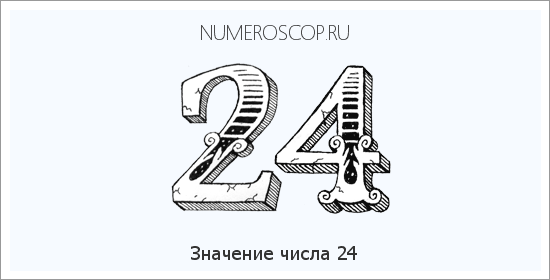 Расшифровка значения числа 24 по цифрам в нумерологии