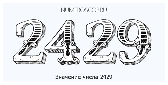 Расшифровка значения числа 2429 по цифрам в нумерологии