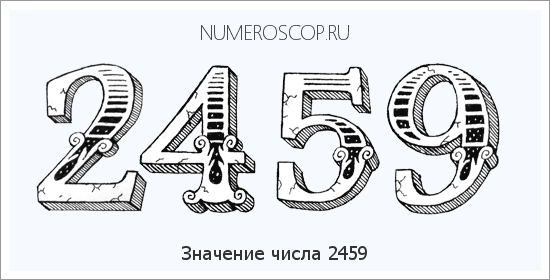 Расшифровка значения числа 2459 по цифрам в нумерологии