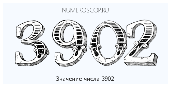 Расшифровка значения числа 3902 по цифрам в нумерологии