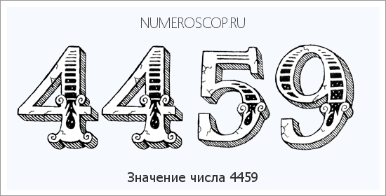 Расшифровка значения числа 4459 по цифрам в нумерологии