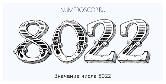 Расшифровка значения числа 8022 по цифрам в нумерологии