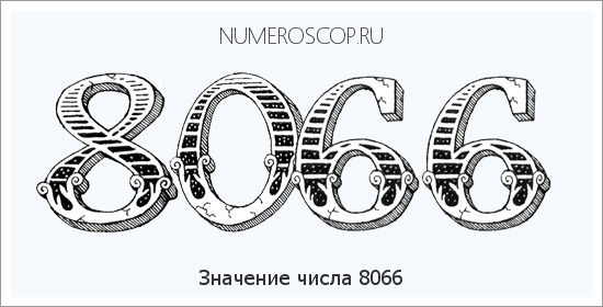 Расшифровка значения числа 8066 по цифрам в нумерологии