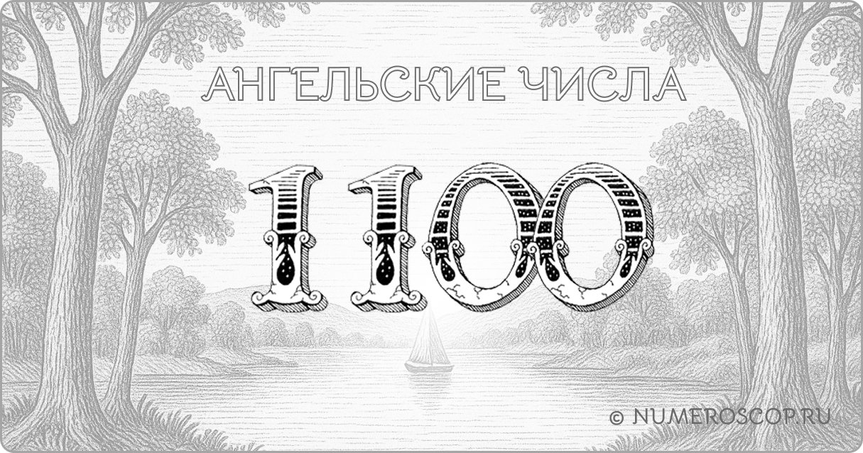 Ангельское число 1100