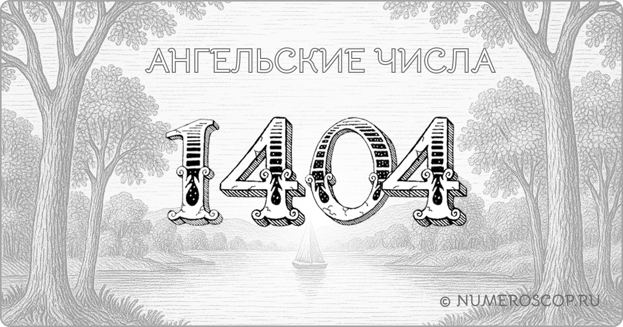 Ангельское число 1404