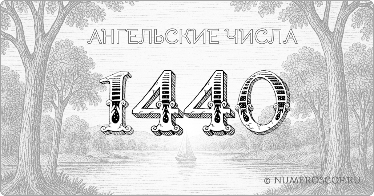 Ангельское число 1440