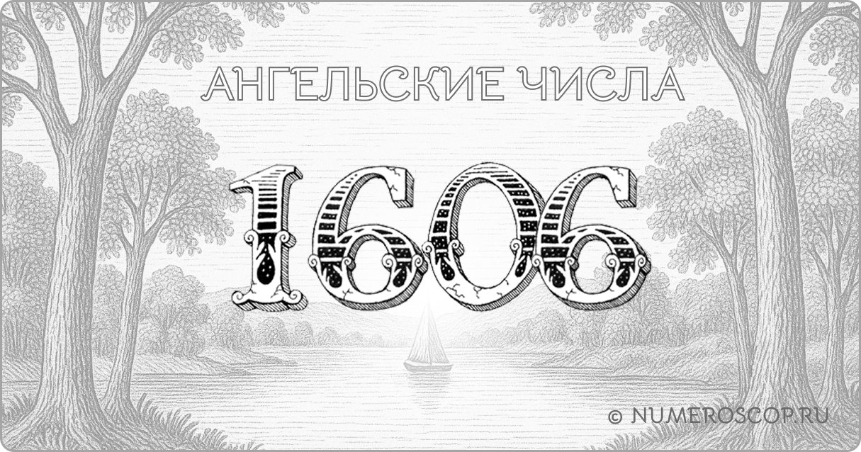 Ангельское число 1606