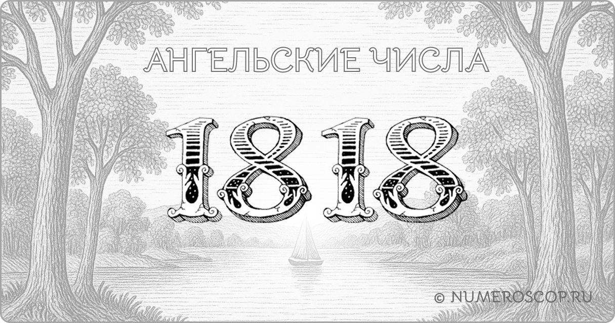 Ангельское число 1818