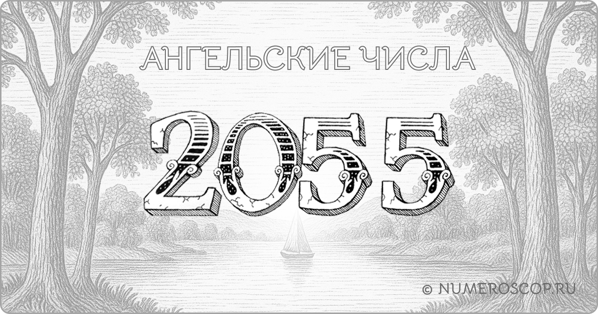 Ангельское число 2055