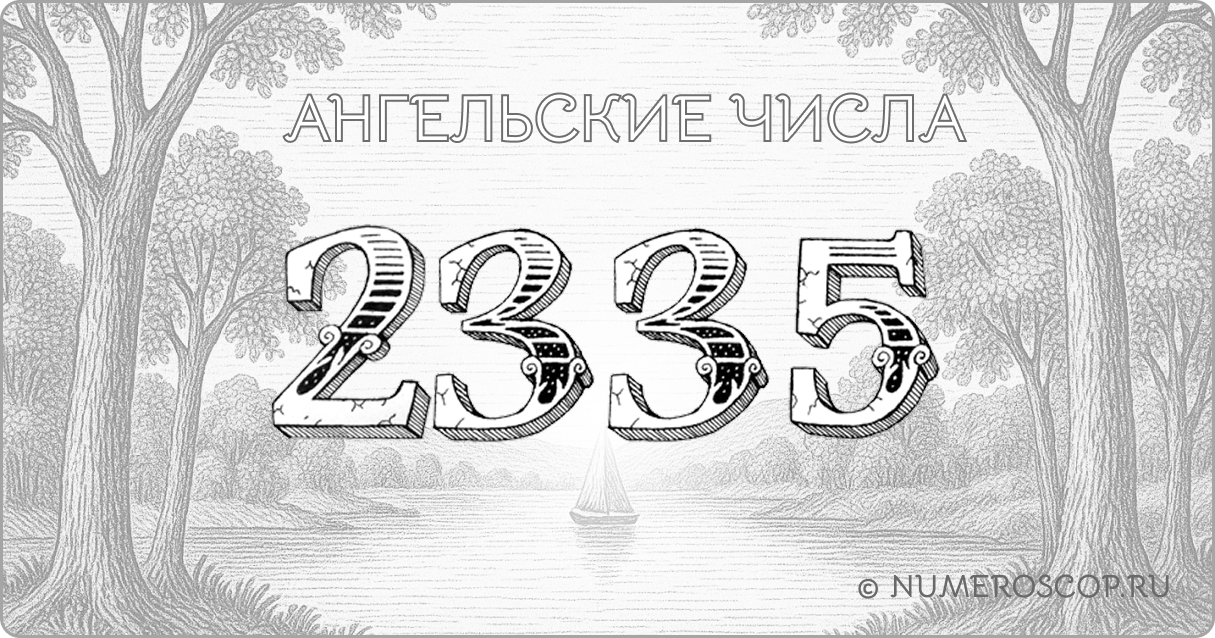 Ангельское число 2335