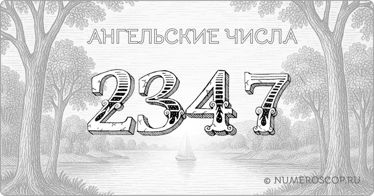 Ангельское число 2347