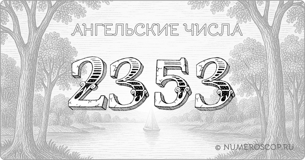 Ангельское число 2353